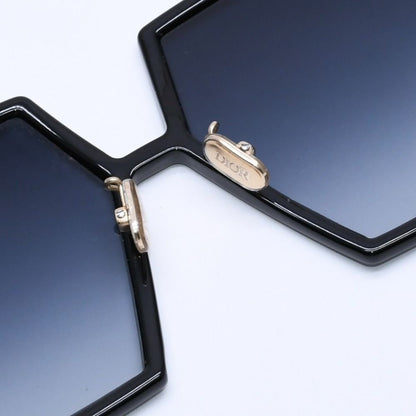 Dior Square Frame Sunglasses 58 15 Eyewear Gold — view 8