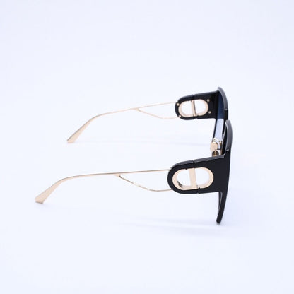 Dior Square Frame Sunglasses 58 15 Eyewear Gold — view 5