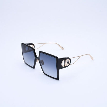 Dior Square Frame Sunglasses 58 15 Eyewear Gold — view 3