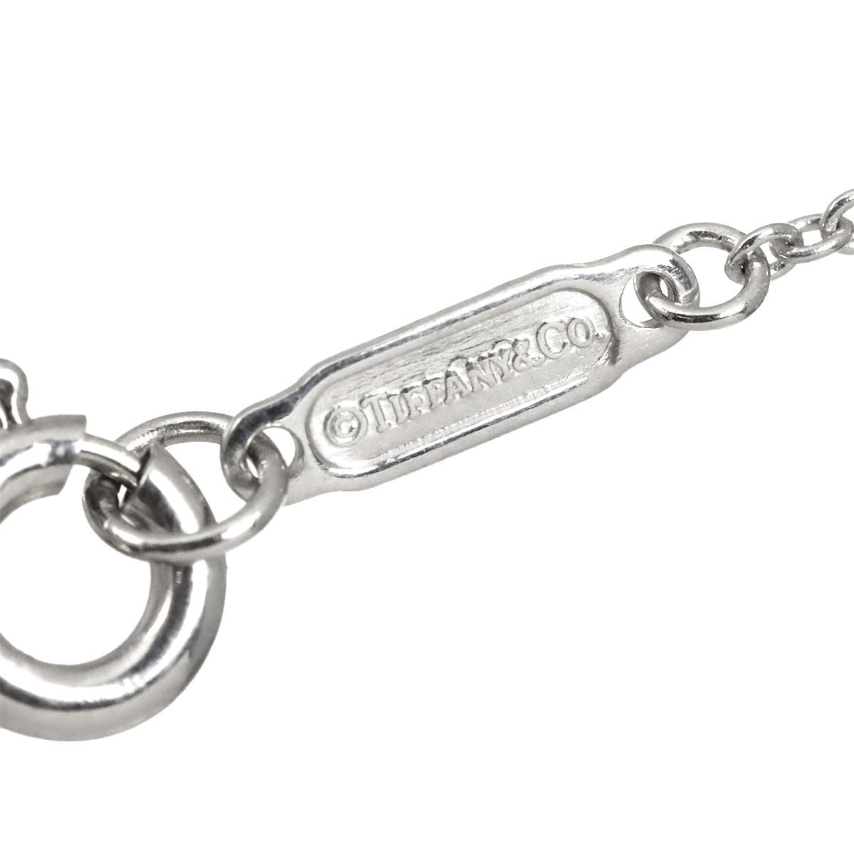 Tiffany & Co 1837 Interlocking Circle Necklace 43 18K Pink Gold Silver Pink Gold — view 5