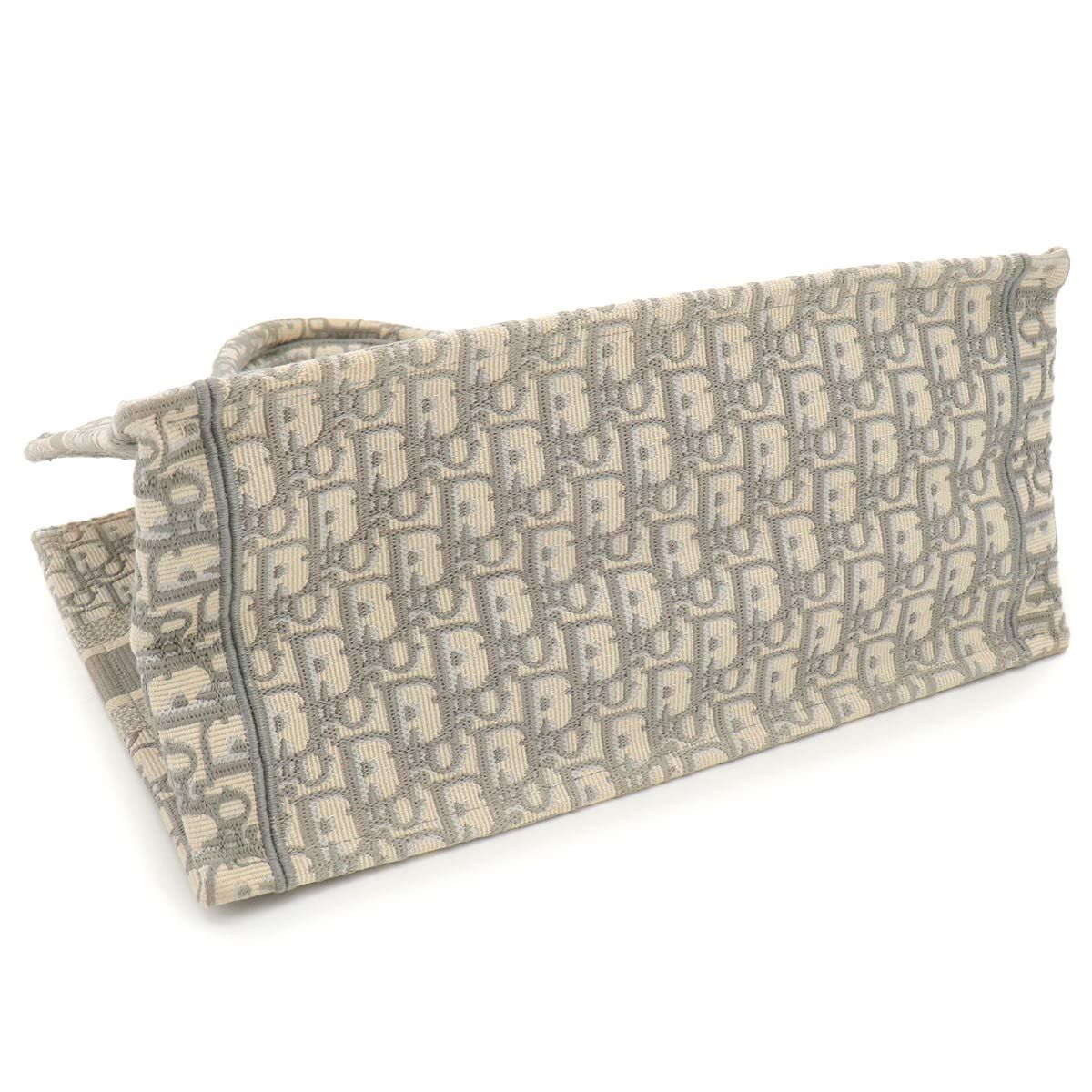 Dior Oblique Book Tote Bag Canvas Gray — view 4