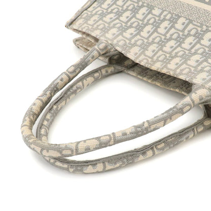 Dior Oblique Book Tote Bag Canvas Gray — view 5
