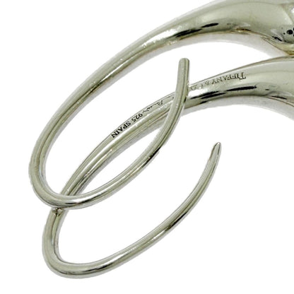 Tiffany & Co Silver Teardrop Hook Earrings — view 5