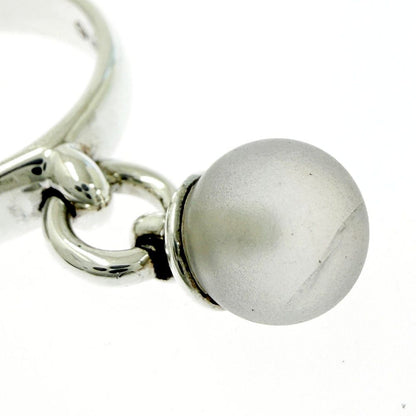 Tiffany & Co Silver Ball Dangle Ring — view 8