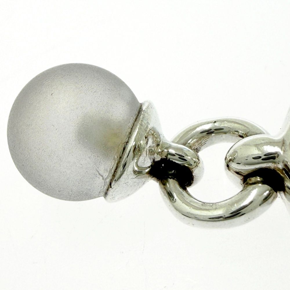 Tiffany & Co Silver Ball Dangle Ring — view 7