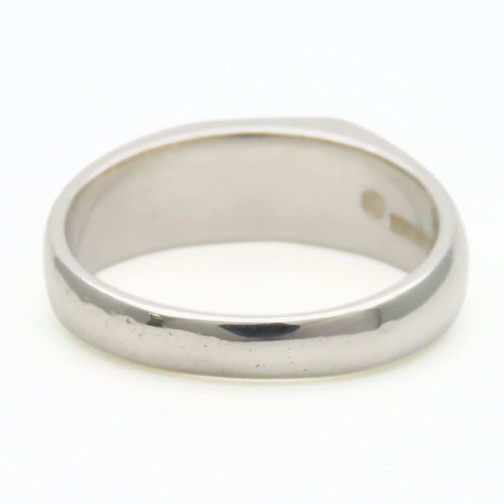 Tiffany & Co Ring Signet Heart Sterling Silver Elsa Peretti — view 4