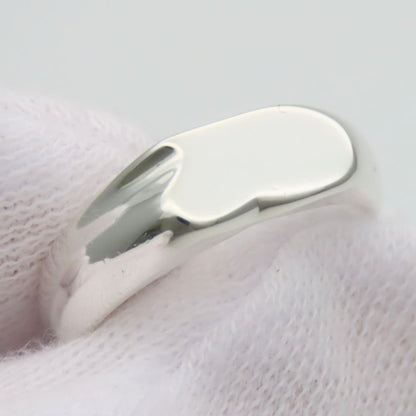 Tiffany & Co Ring Signet Heart Sterling Silver Elsa Peretti — view 6