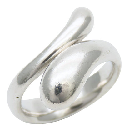 Tiffany & Co Ring Elongated Teardrop 925 Sterling Silver Elsa Peretti