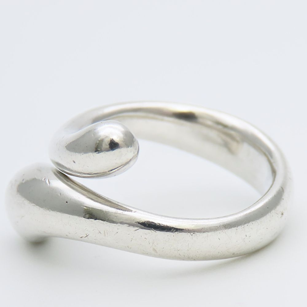 Tiffany & Co Ring Elongated Teardrop 925 Sterling Silver Elsa Peretti — view 4