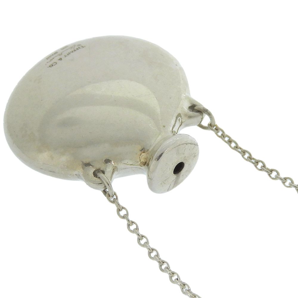 Tiffany & Co Perfume Bottle Long Chain Necklace Silver — view 4