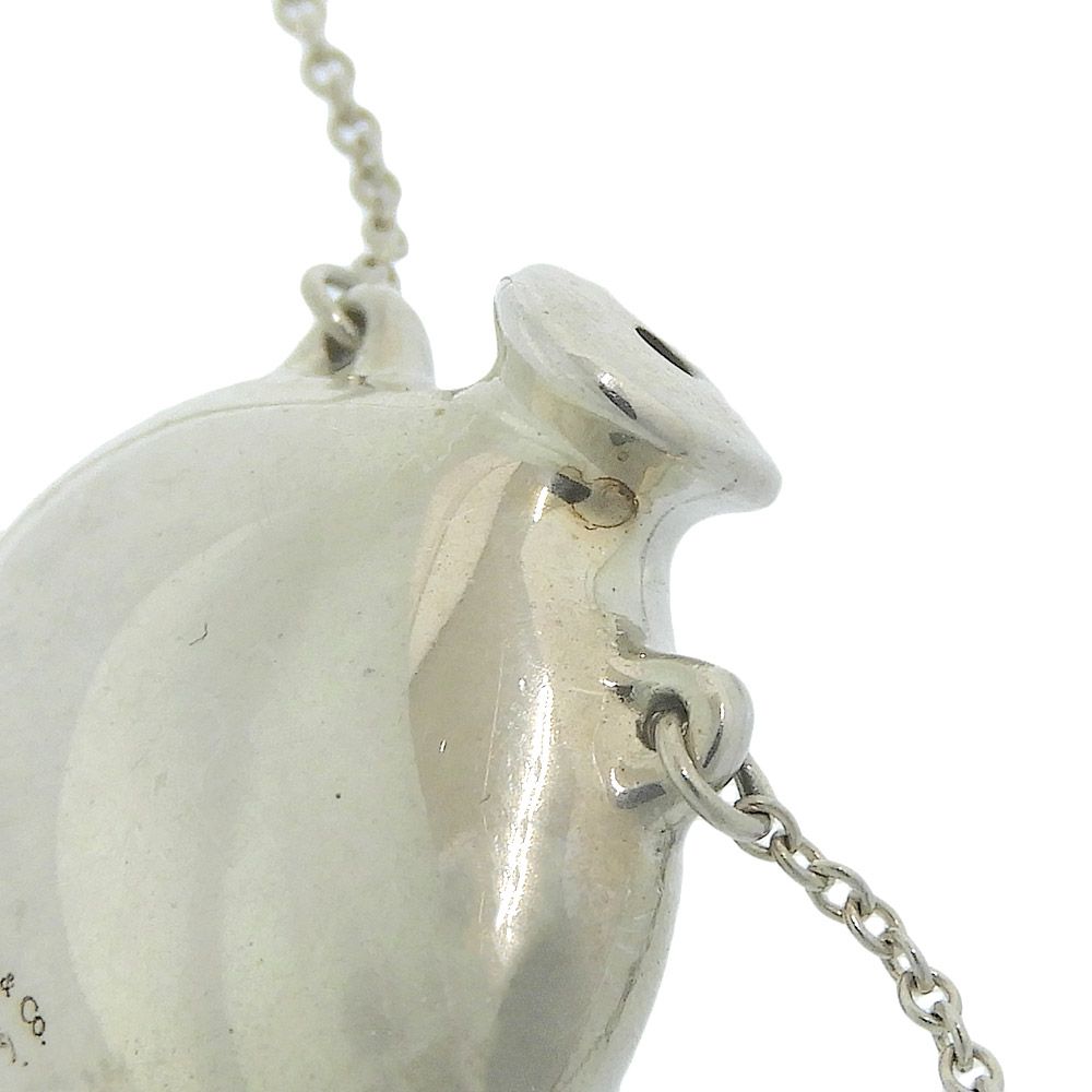 Tiffany & Co Perfume Bottle Long Chain Necklace Silver — view 7
