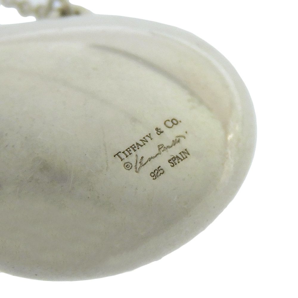 Tiffany & Co Perfume Bottle Long Chain Necklace Silver — view 6