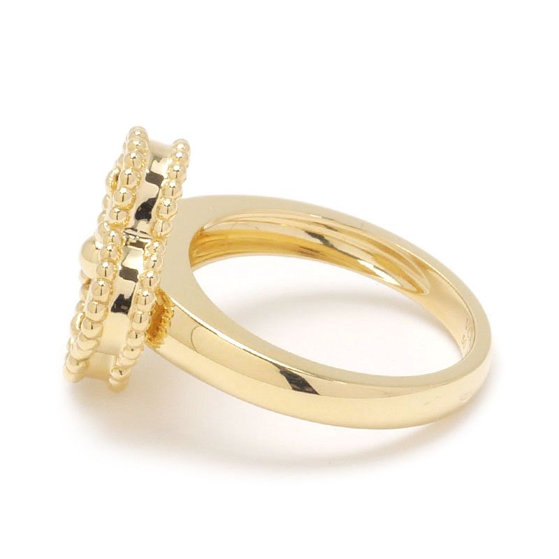 Van Cleef & Arpels Vintage Alhambra Guilloche Ring — view 3