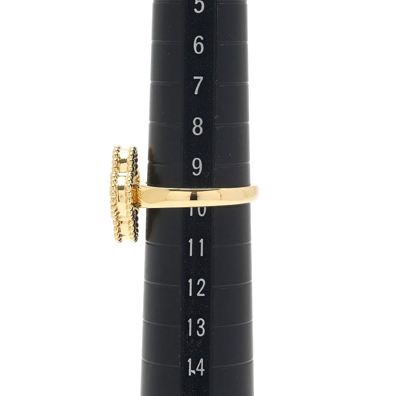 Van Cleef & Arpels Vintage Alhambra Guilloche Ring — view 6