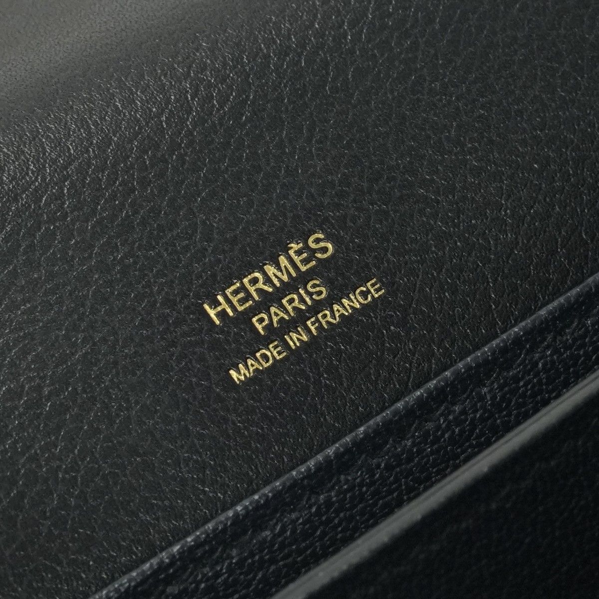 Hermes Sac Roulis Mini Shoulder Bag Color Noir Blue Indigo Black Navy — view 8