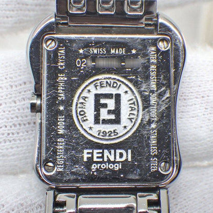 Fendi Watch Be Orologi Motif Black Dial SS Quartz Analog — view 4
