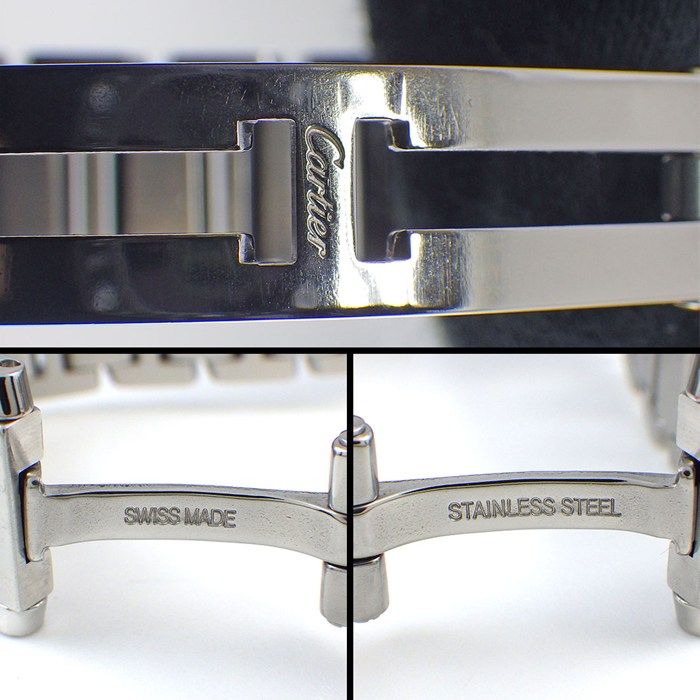Cartier Watch Tank Francaise SM 11 Points Diamond Index Square Guilloche Silver — view 5