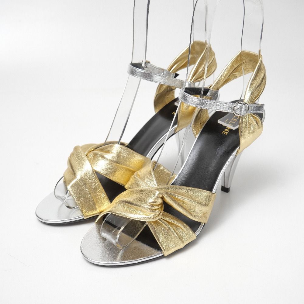 Celine Sandals Ankle Strap Heels 36
