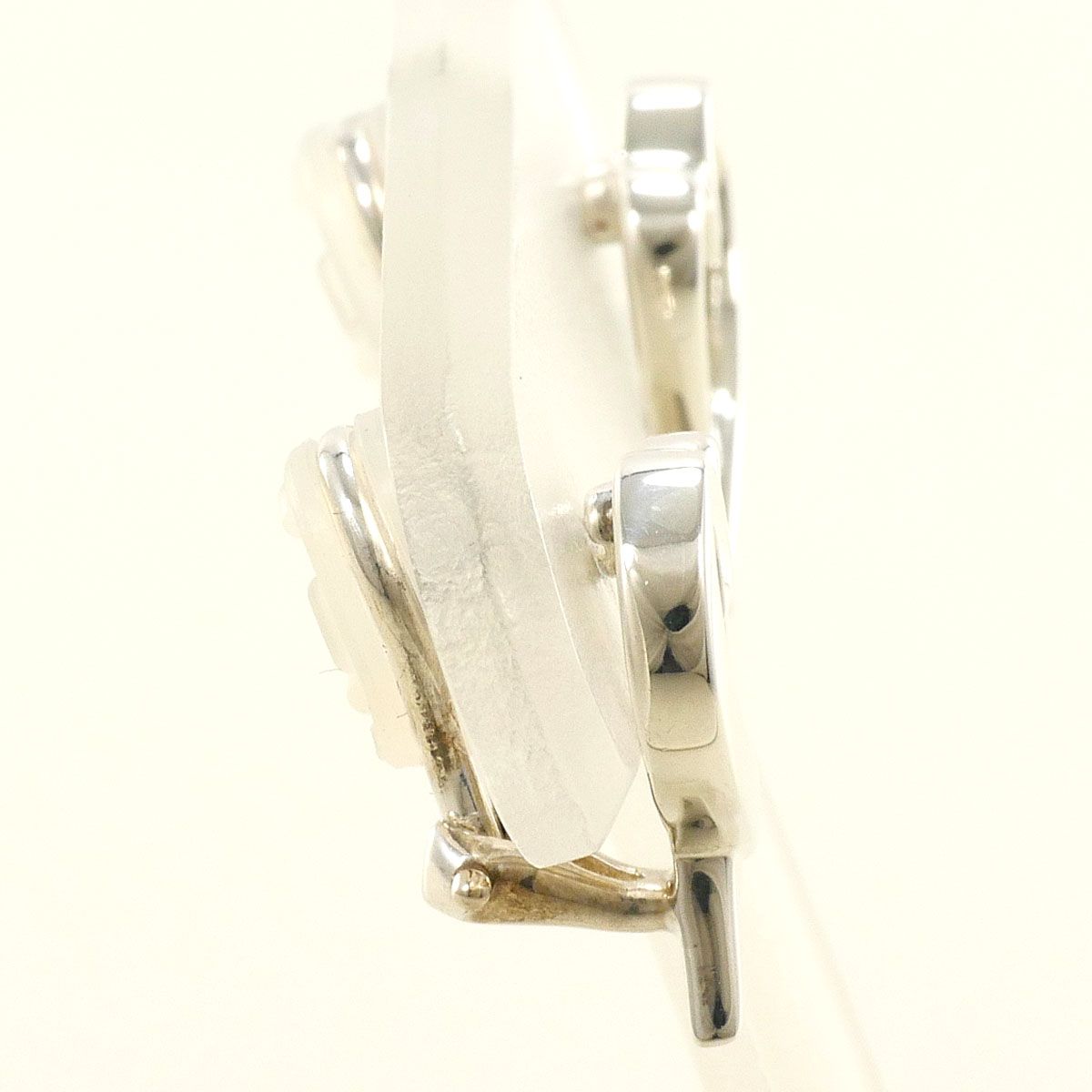 Tiffany & Co Loving Heart 925 Sterling Silver Earrings Clip — view 2