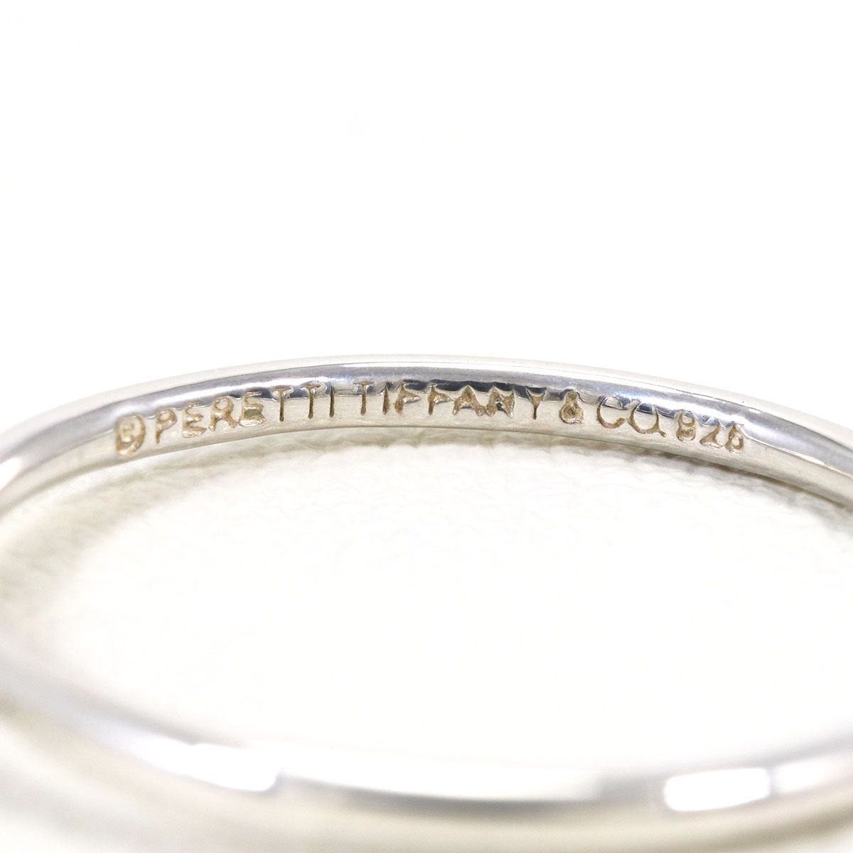 Tiffany & Co Teardrop 925 Sterling Silver Ring — view 4