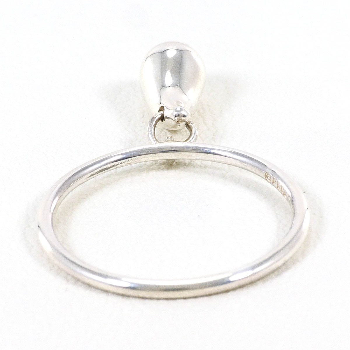 Tiffany & Co Teardrop 925 Sterling Silver Ring — view 3
