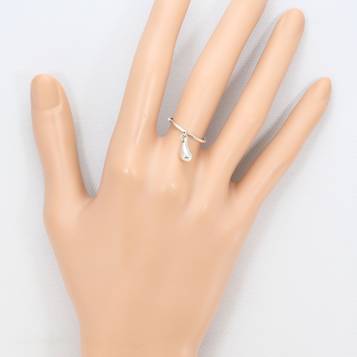 Tiffany & Co Teardrop 925 Sterling Silver Ring — view 5