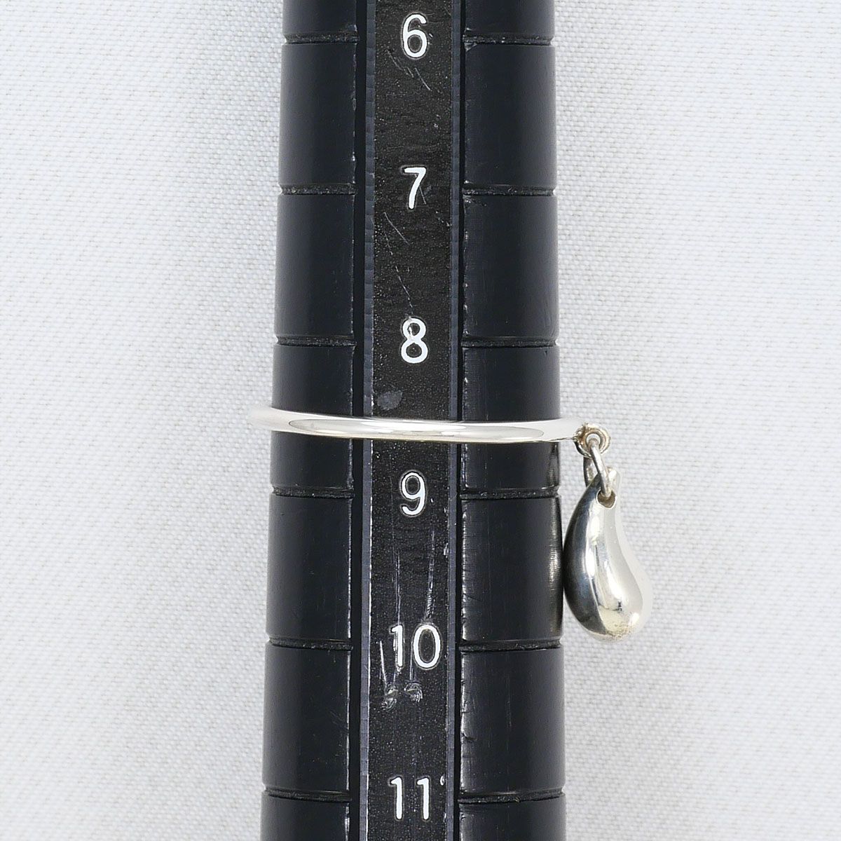 Tiffany & Co Teardrop 925 Sterling Silver Ring — view 6