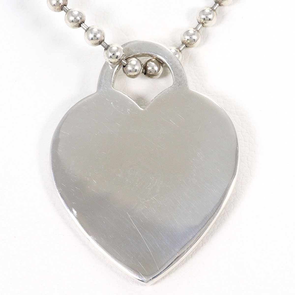 Tiffany & Co Heart Tag Silver Necklace 86 — view 3