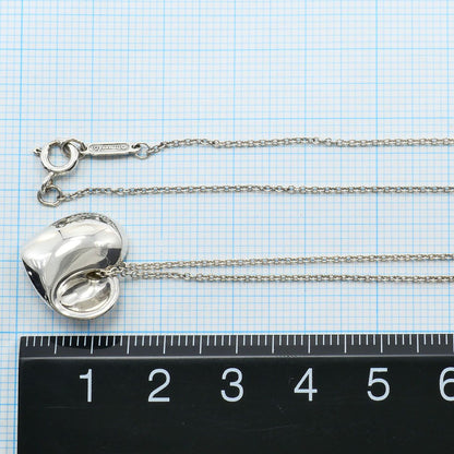 Tiffany & Co Fold Heart 925 Sterling Silver Necklace 40 — view 5