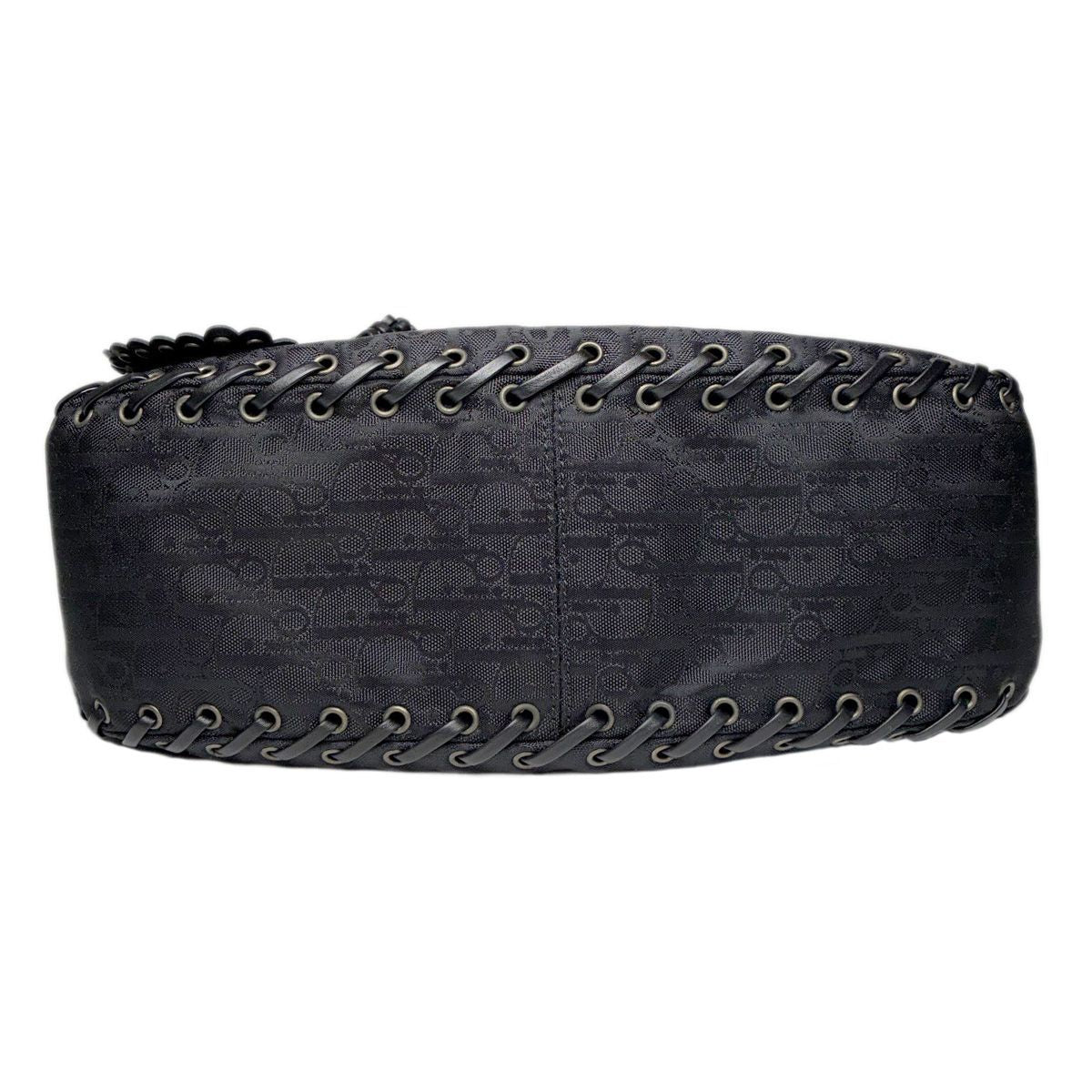 Dior Handbag Shoulder Whipstitch Leather Hobo Full Lace — view 5