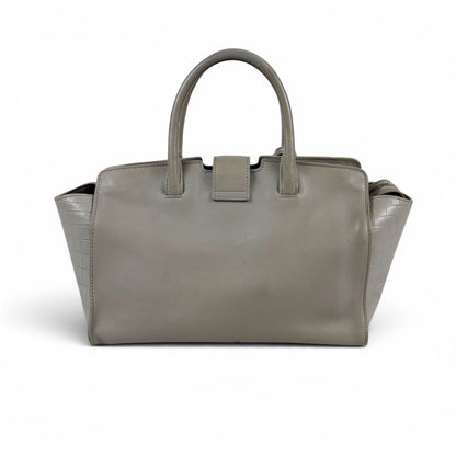 Saint Laurent Paris Baby Downtown Cabas Croco Handbag — view 2