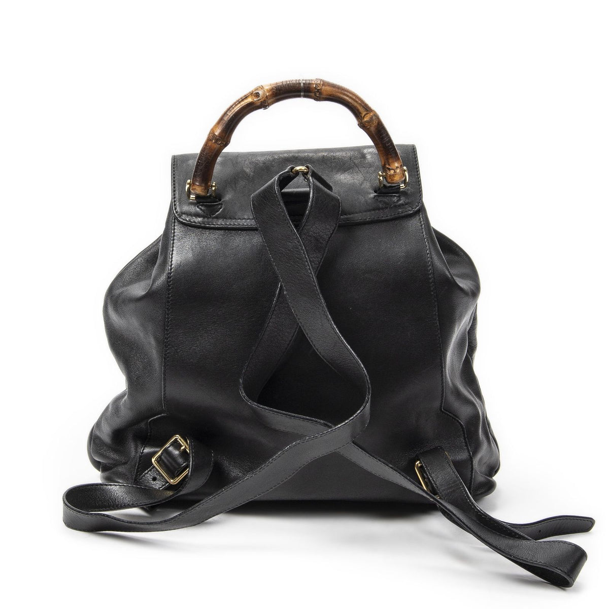 Gucci Rajibanbu Backpack Black Smooth Calfskin — view 5