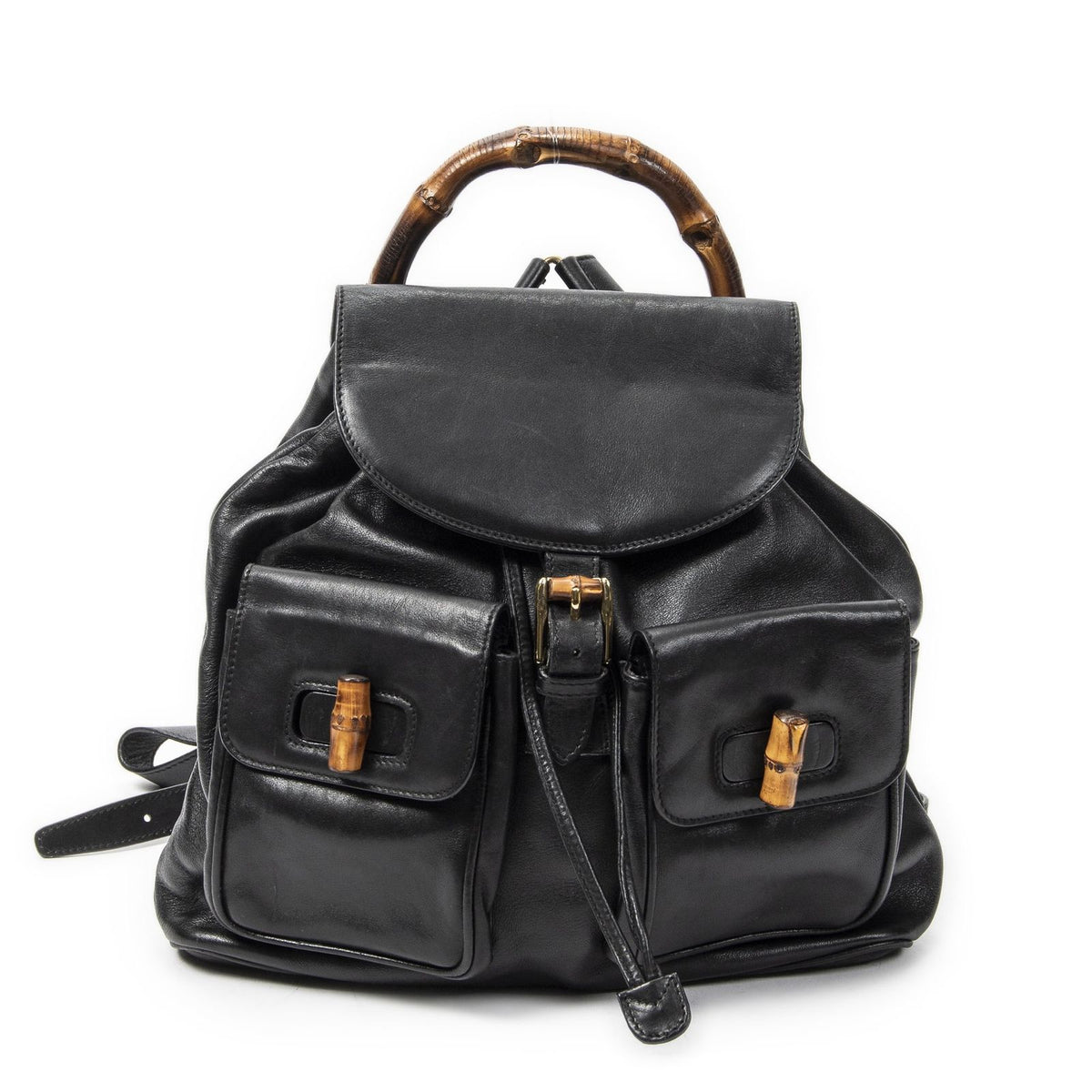 Gucci Rajibanbu Backpack Black Smooth Calfskin