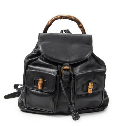 Gucci Rajibanbu Backpack Black Smooth Calfskin