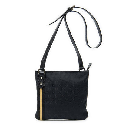 Gucci Web Jolique Crossbody Black GG Canvas