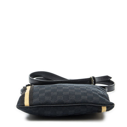 Gucci Web Jolique Crossbody Black GG Canvas — view 6
