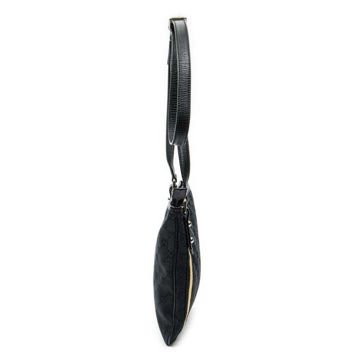 Gucci Web Jolique Crossbody Black GG Canvas — view 3
