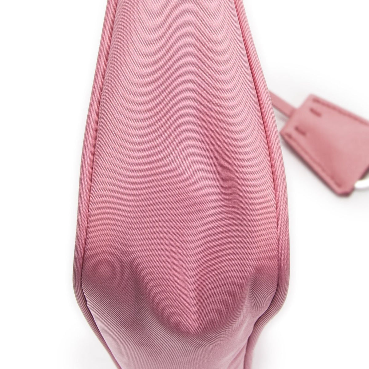 Prada Mini Zip Hobo Pink Nylon Canvas — view 7