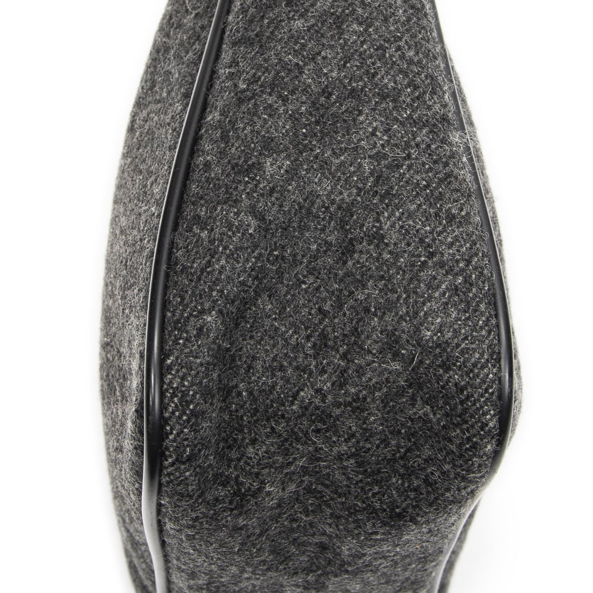 Prada Sport Hobo Gray Wool Canvas — view 7