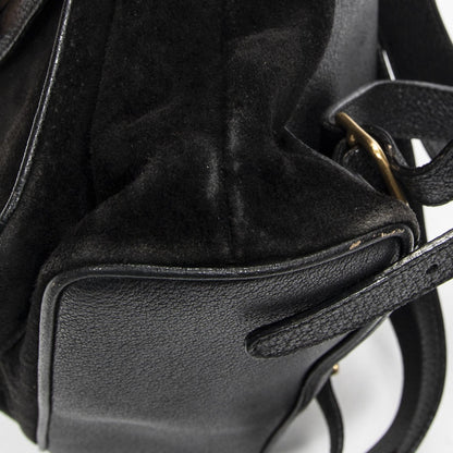 Gucci Rajibanbu Backpack Black Suede Leather — view 8