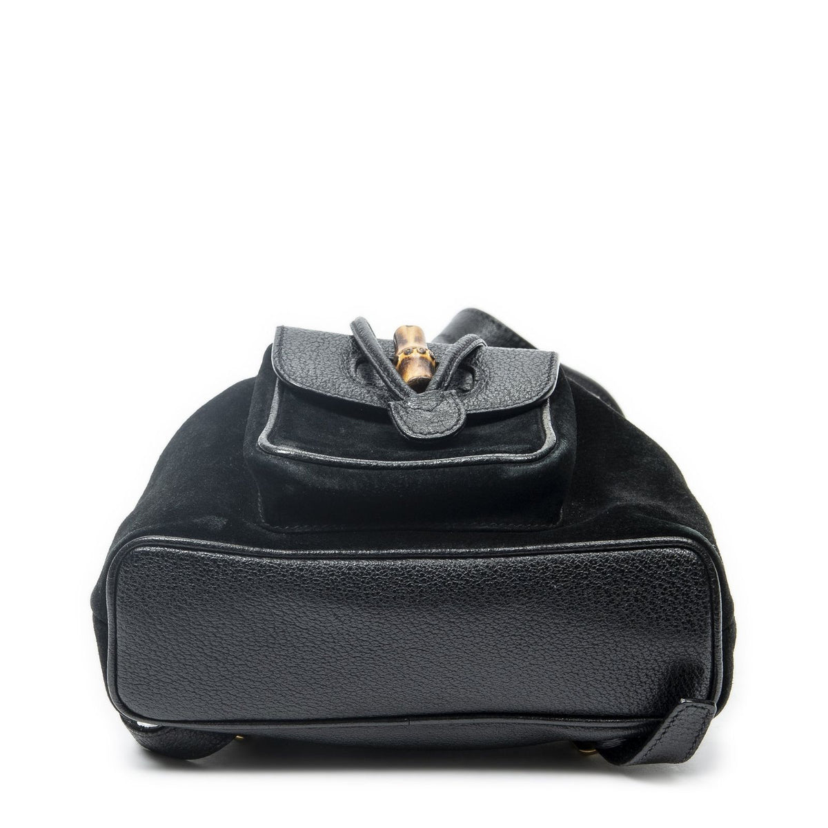 Gucci Minibumbu Backpack Black Suede Leather — view 6