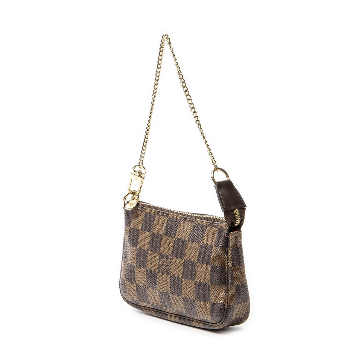 Louis Vuitton Mini Pochette Brown Damier Ebene — view 2