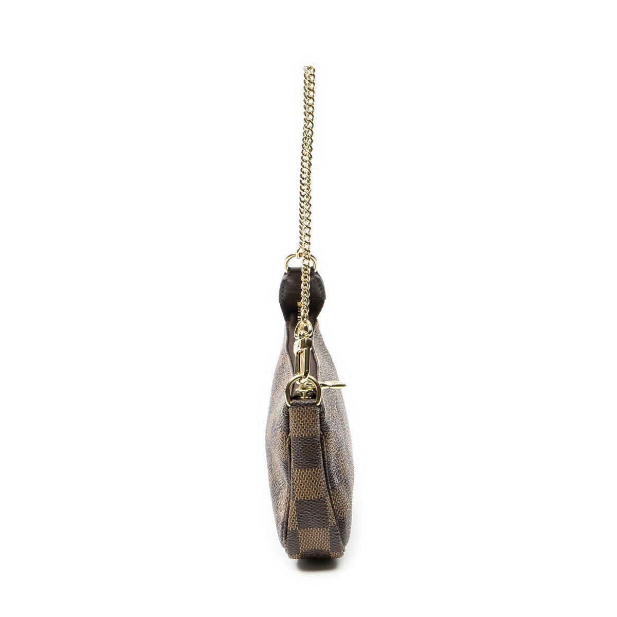 Louis Vuitton Mini Pochette Brown Damier Ebene — view 4