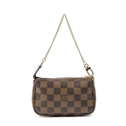 Louis Vuitton Mini Pochette Brown Damier Ebene — view 5