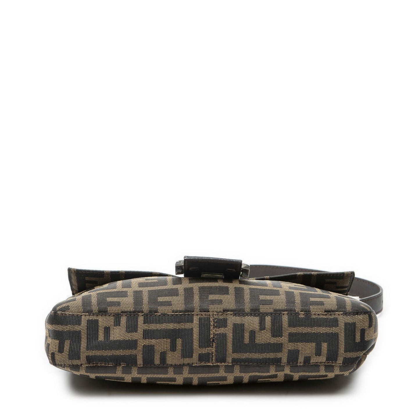 Fendi Baguette Khaki Dark Brown Zucca Canvas — view 6