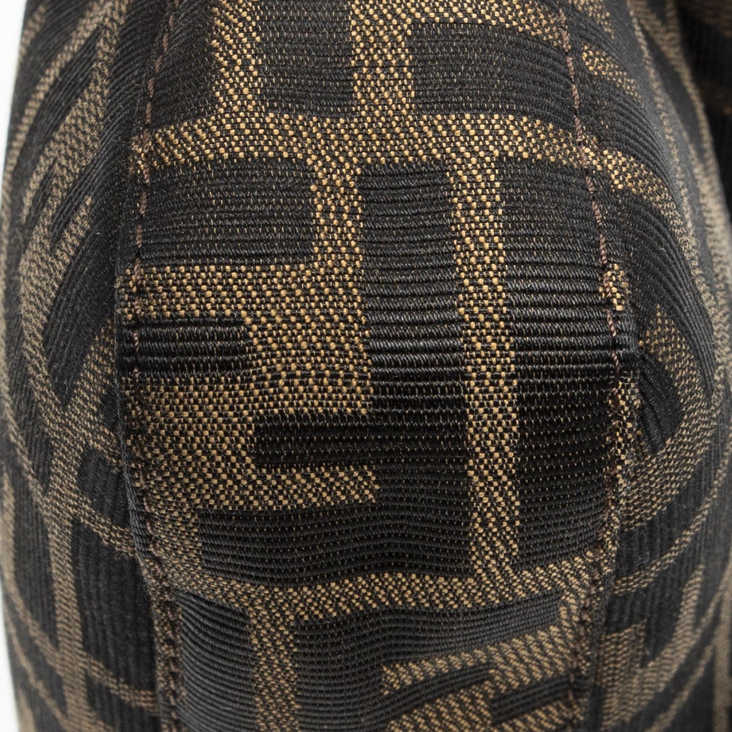 Fendi Baguette Khaki Dark Brown Zucca Canvas — view 7