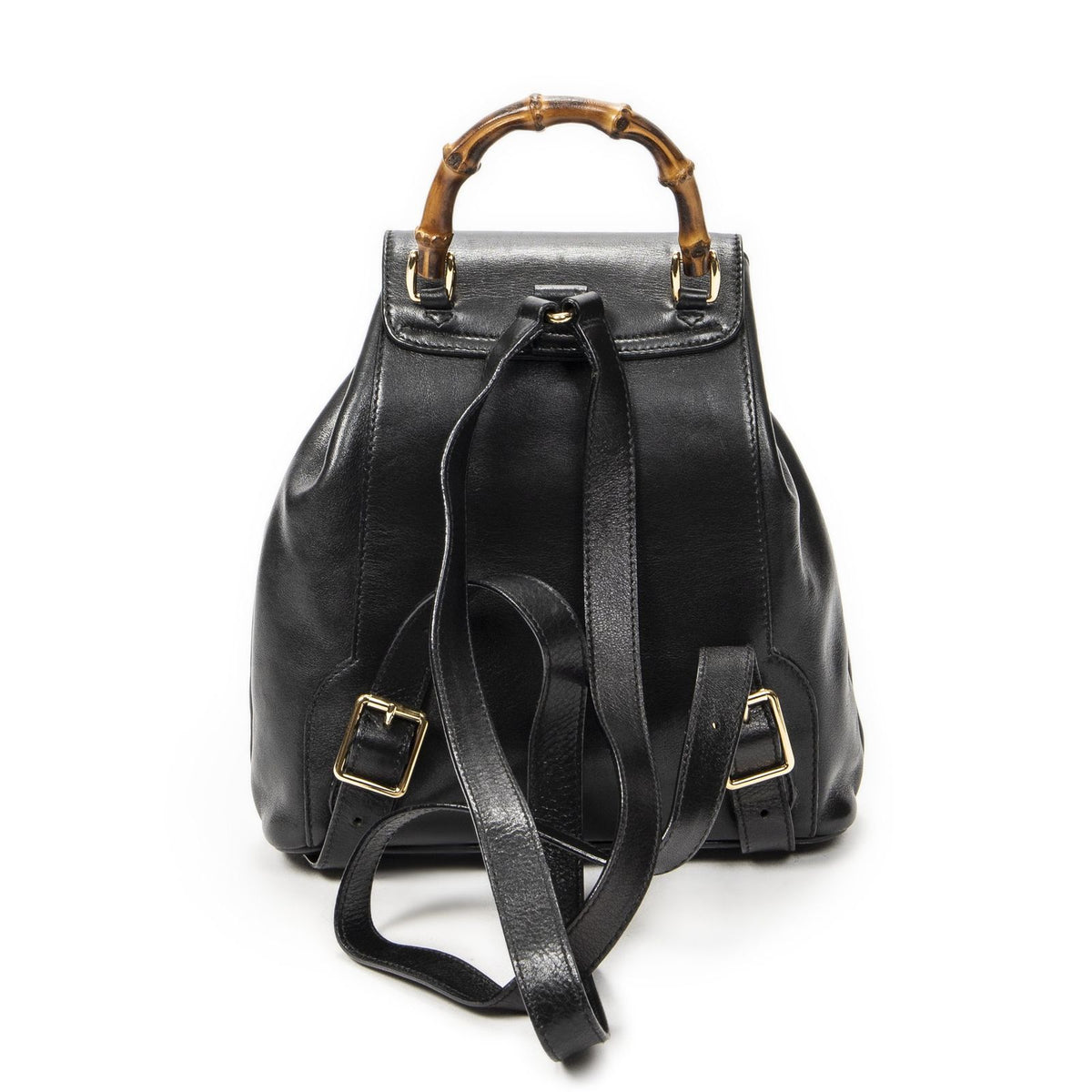 Gucci Minibumbu Backpack Black Calfskin Leather — view 5
