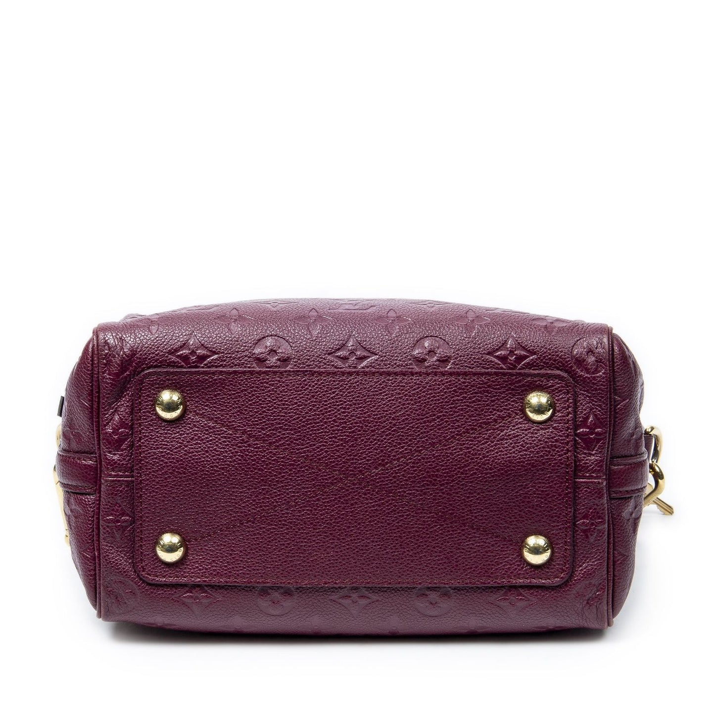 Louis Vuitton Speedy Bandouliere Raisin Monogram Empreinte Handbag — view 6