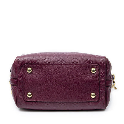Louis Vuitton Speedy Bandouliere Raisin Monogram Empreinte Handbag — view 6