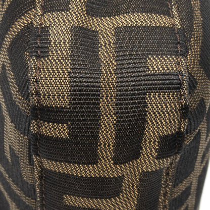Fendi Baguette Brown Zucca Canvas Messenger Bag — view 8